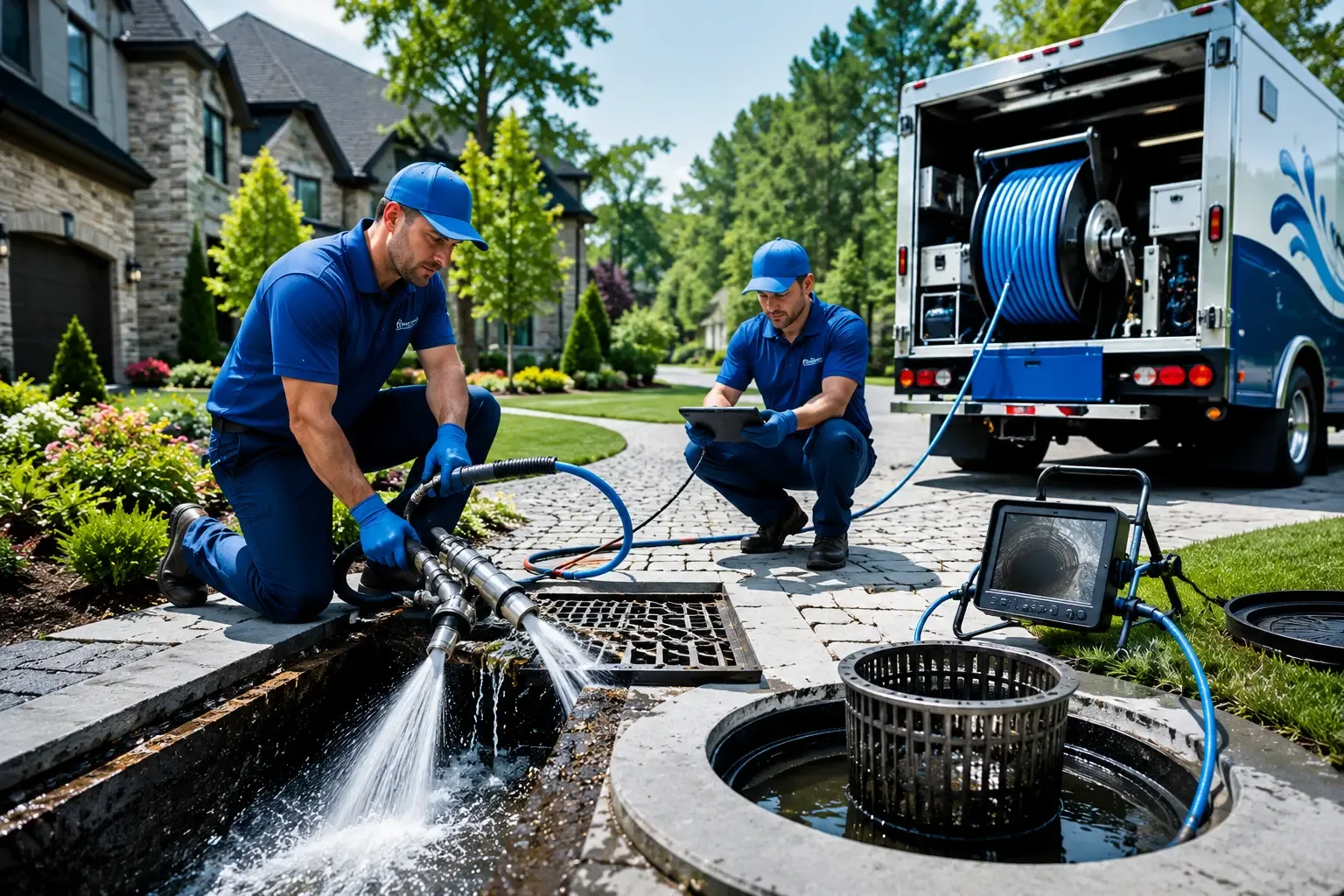 Local outdoor drain cleaning professionals in Christiansburg, OH